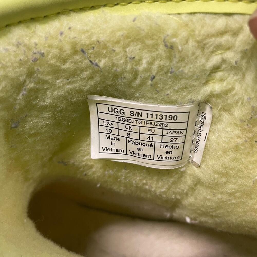 Yellow ugg tasman boots ugg - Picture 4 of 4